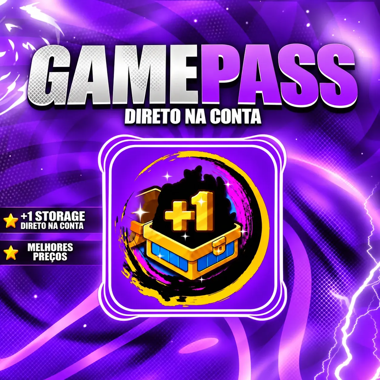 『 🎮 』 +1 STORAGE