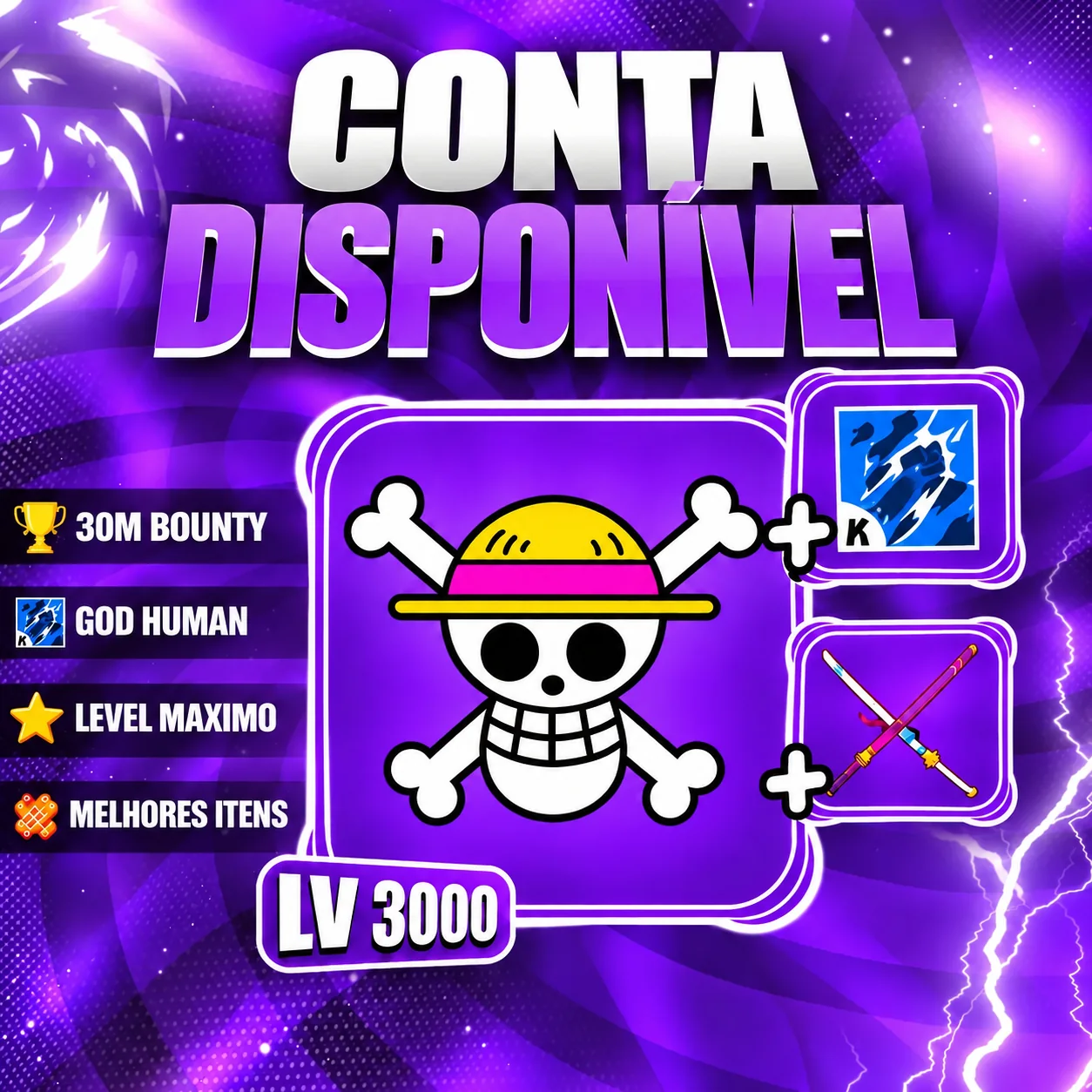 『 🏆 』 30M BOUNTY + GODHUMAN + CDK
